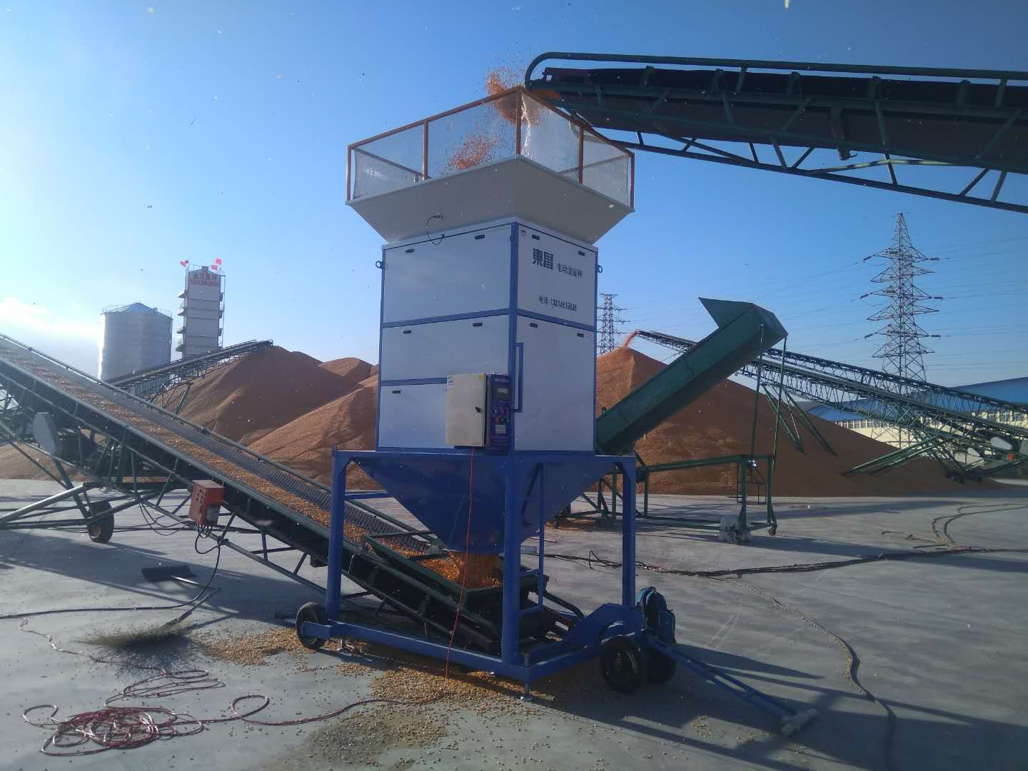 玉米電子流量秤 玉米電子流量秤