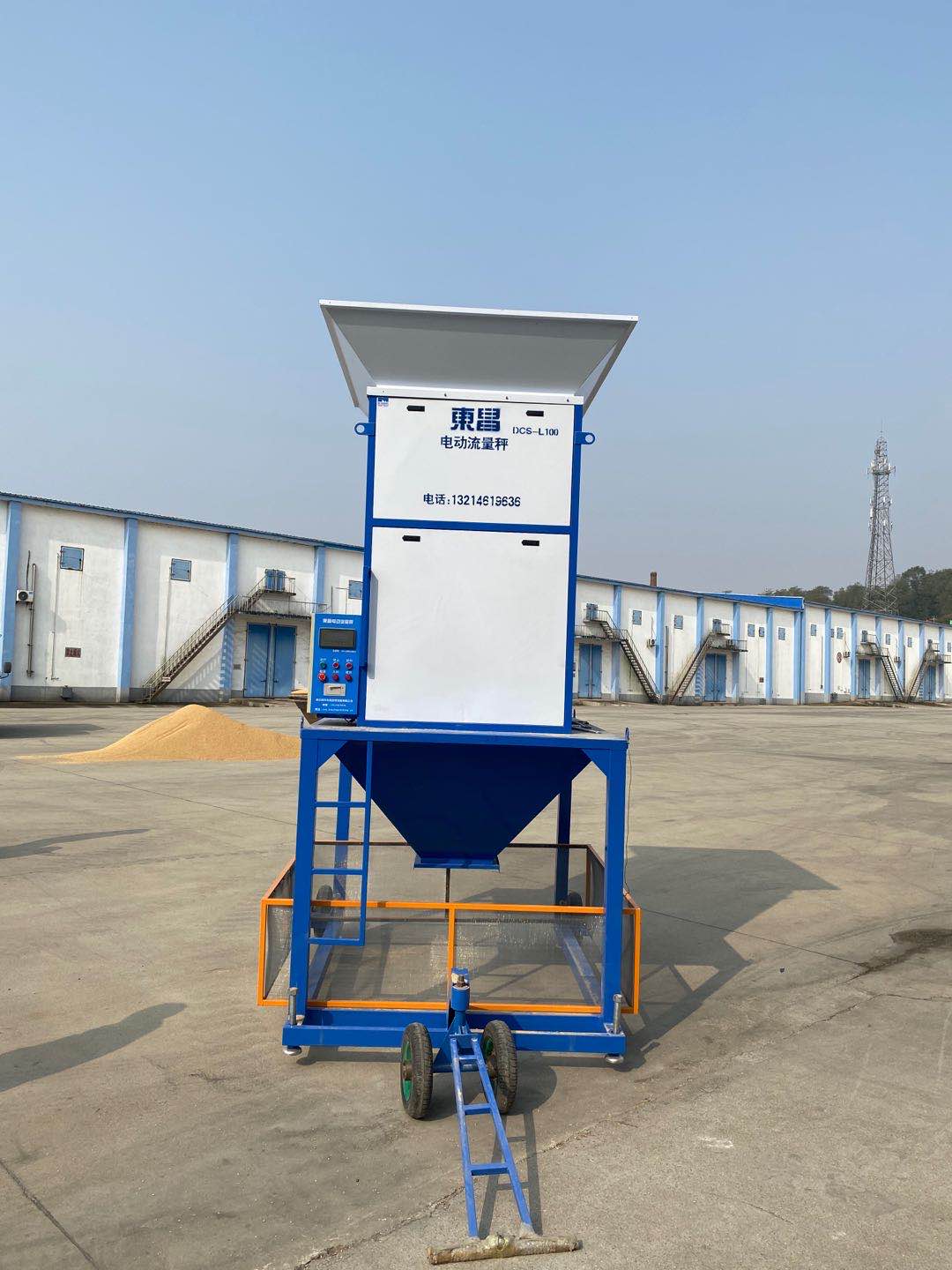 100噸谷倉(cāng)電子流量秤 100噸谷倉(cāng)電子流量秤